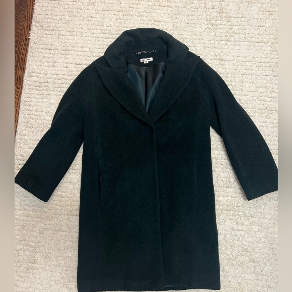 Whistles wool pea coat
